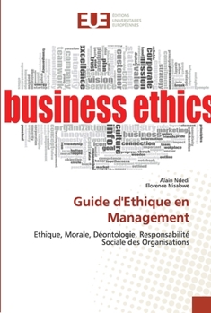 Paperback Guide d'Ethique en Management [French] Book