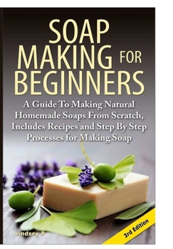 Hardcover Soap Making For Beginners Book