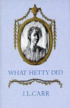 Paperback What Hetty Did Book