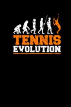 Paperback Tennis Evolution: Notebook 6x9 Graph Paper Perfect Gift for Tennis Player & Tennis Coach Tennis Serve Book