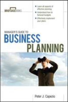 Paperback Manager's Guide to Business Planning Book