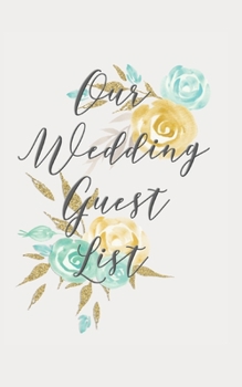 Paperback Our Wedding Guest List Book