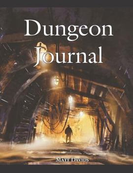 Paperback Dungeon Journal: Create Your Own Dungeon Maps and Keep Them in One Place Book