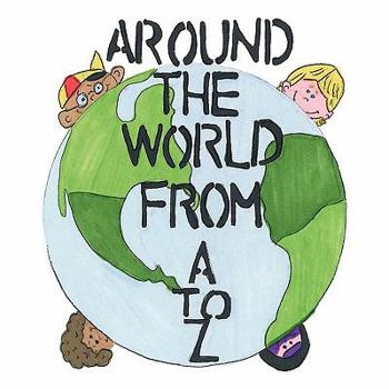 Paperback Around the World from A to Z Book