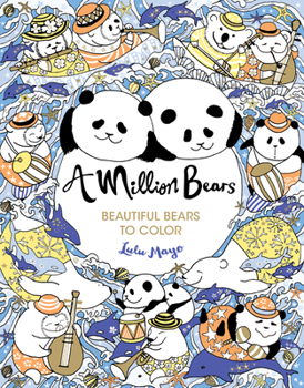 Paperback A Million Bears: Beautiful Bears to Color Volume 3 Book