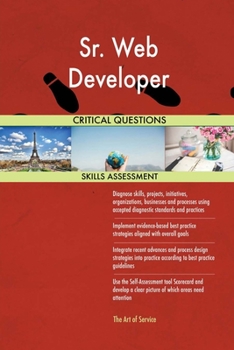 Paperback Sr. Web Developer Critical Questions Skills Assessment Book