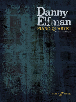 Paperback Danny Elfman -- Piano Quartet: For Piano and String Trio, Score & Parts Book