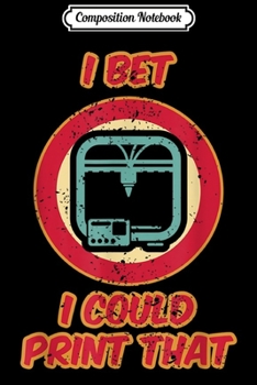 Composition Notebook: 3D-Printing Icon G28 CNC Maker 3D-Scan 3D-Printer  Journal/Notebook Blank Lined Ruled 6x9 100 Pages