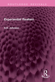Paperback Experiential Realism Book