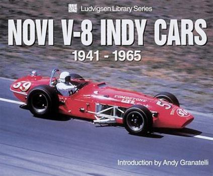 Paperback Novi V-8: Indy Cars 1941 Through 1965 Book