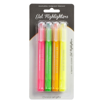 Misc. Highlighter 4pc Set Book
