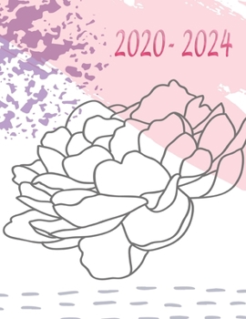 2020 - 2024: 5 jahres kalender 2020 * Wochenplaner * Taschenkalender * Terminkalender von Januar 2020 bis Dezember 2024 (German Edition)