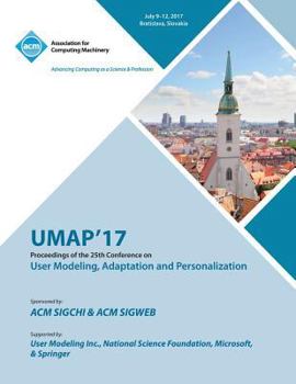 Paperback Umap '17: 25th Conference on User Modeling, Adaptation and Personalization Book