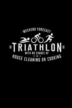 Weekend forecast Triathlon: 6x9 Triathlon | dotgrid | dot grid paper | notebook | notes
