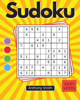 Paperback Easy Sudoku Puzzle For Adults Book