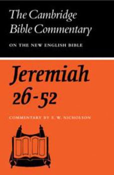 Hardcover The Book of the Prophet Jeremiah, Chapters 26-52 Book