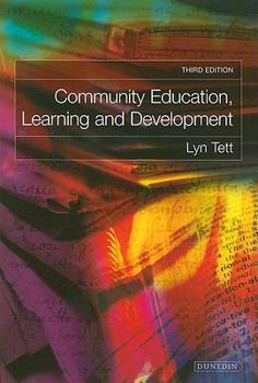 Paperback Community Education, Learning and Development Book