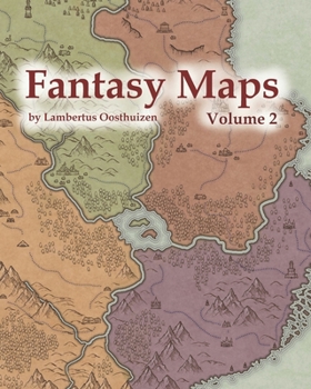 Paperback Fantasy Maps Volume 2: Maps of worlds, regions, cities and dungeons. Book