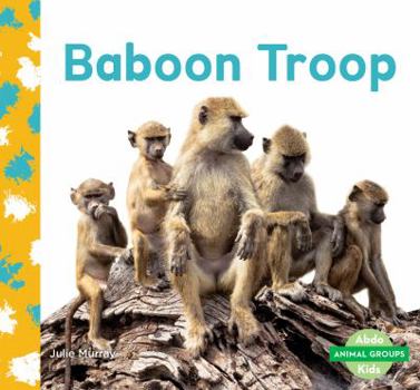 Baboon Troop - Book  of the Grupos de Animales / Animal Groups