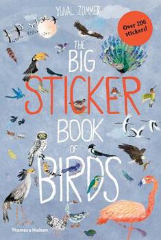 Paperback The Big Sticker Book of Birds Book