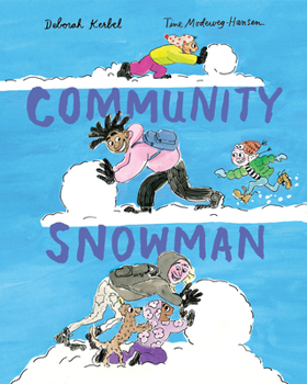 Hardcover Community Snowman Book