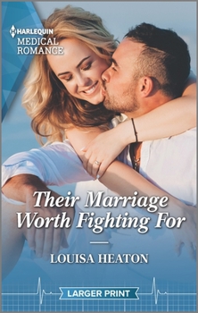 Mass Market Paperback Their Marriage Worth Fighting for [Large Print] Book