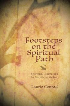 Paperback Footsteps on the Spiritual Path: Spiritual Exercises for Every Day of the Year Book