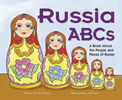 Paperback Russia ABCs: A Book about the People and Places of Russia Book