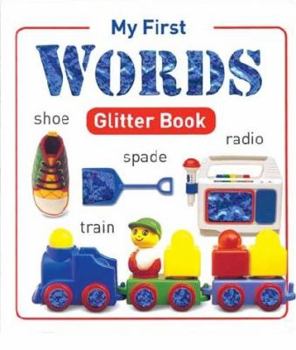 Hardcover Words (My First Glitter Books) Book