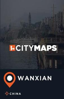 Paperback City Maps Wanxian China Book