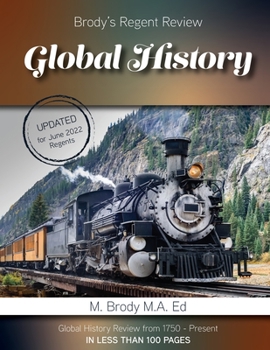 Paperback Brody's Regent Review: Global History: Global History Book