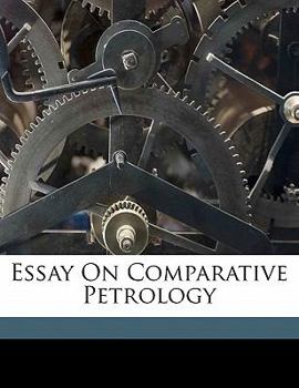 Paperback Essay on Comparative Petrology Book