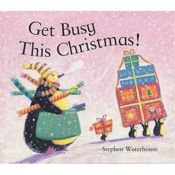 Hardcover Get Busy This Christmas Board Bk Book