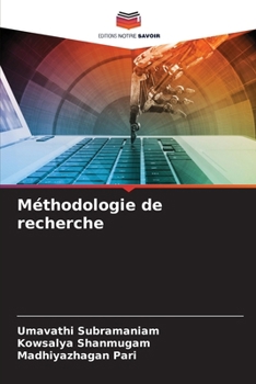 Paperback Méthodologie de recherche [French] Book