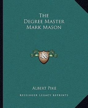 Paperback The Degree Master Mark Mason Book