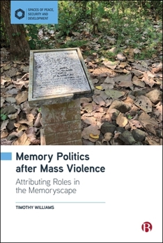 Hardcover Memory Politics After Mass Violence: Attributing Roles in the Memoryscape Book