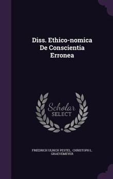 Hardcover Diss. Ethico-Nomica de Conscientia Erronea Book