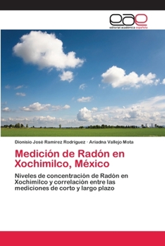 Paperback Medición de Radón en Xochimilco, México [Spanish] Book