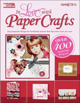 Paperback In Love with Paper Crafts Book