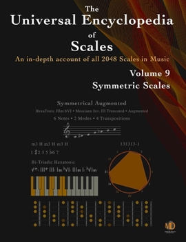 Paperback The Universal Encyclopedia of Scales Volume 9: Symmetric Scales Book