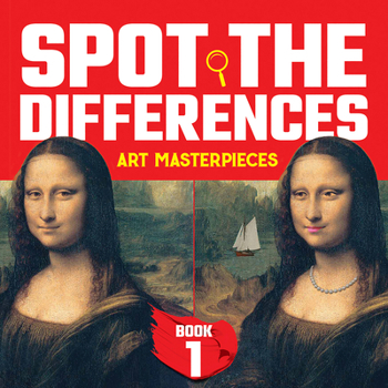 Paperback Spot the Differences: Art Masterpieces, Book 1 Book