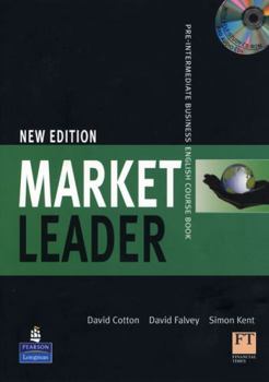 Paperback Market Leader Pre-Intermediate Courseboo [With CDROM and 2 CDs] Book
