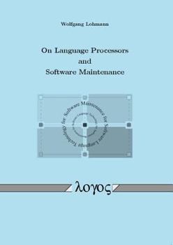 Paperback On Language Processors and Software Maintenance Book