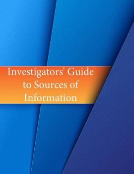 Paperback Investigators' Guide to Sources of Information Book
