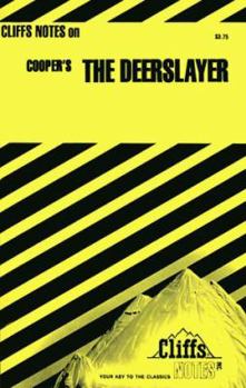 Paperback Cliffsnotes on Cooper's the Deerslayer Book