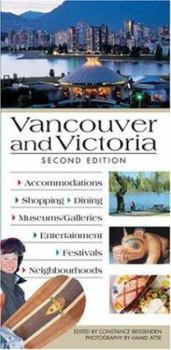 Paperback Vancouver and Victoria Colourguide Book