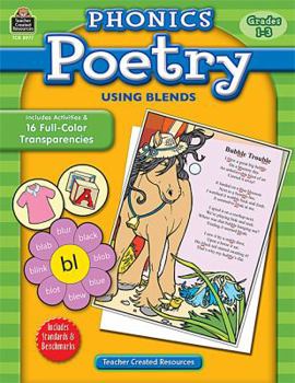 Paperback Phonics Poetry Using Blends Book