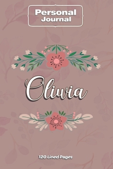 Oliwia  Notebook Journal Personal Diary Personalized Name 120 pages Lined (6x9 inches) (15x23cm)