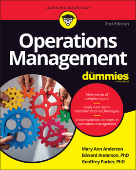 Paperback Operations Management for Dummies Book