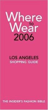 Paperback Where to Wear Los Angeles Book